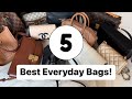 5 BEST EVERYDAY BAGS! 🖐