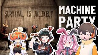 ホラゲ好きたちと流行りのダークなパーティゲームやるぞ！【Machine Party】