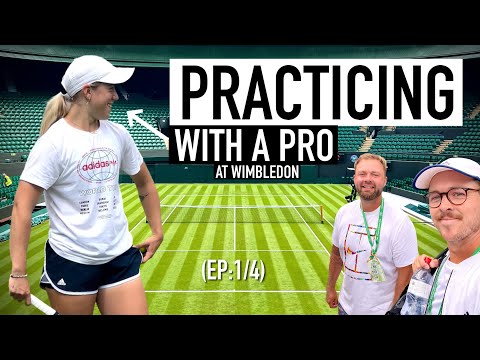 Sonay Kartal Wimbledon Practice (Part 1 of 4)
