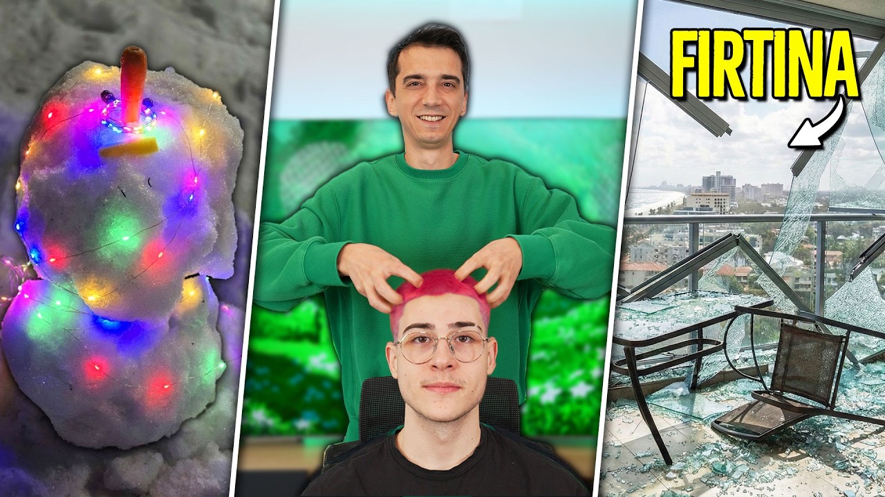 Canımız Ne İsterse Yaptık, Sonra Balkon Yıkıldı! (Haftalık Vlog)