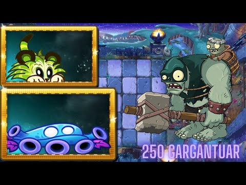 Can 10 Tiger Grass Survive 250 Gargantuar and 500 Zombies - Plants Vs Gargantuar