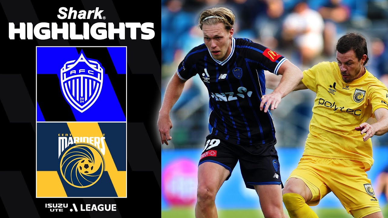 Auckland vs Central Coast Mariners Highlights