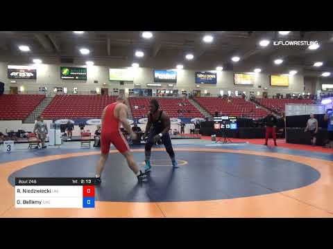 100 Kg Rr Rnd 4 Robert Niedzwiecki Las Vegas WC Vs Octavius Bellamy Chicago Wrestling Club