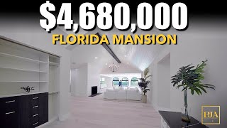 Inside a $4,680,000 FLORIDA MANSION | Peter J Ancona
