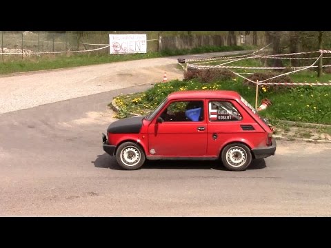 1 KJS Głuszyca 2017 - Ewelina Knapp / Robert Płodzień - Fiat 126p MGT RALLY TEAM