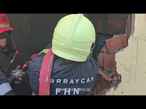 Binəqədi rayonu, Binəqədi-Novxanı-Mehdiabad yolunda yerləşən obyektdə yanğın