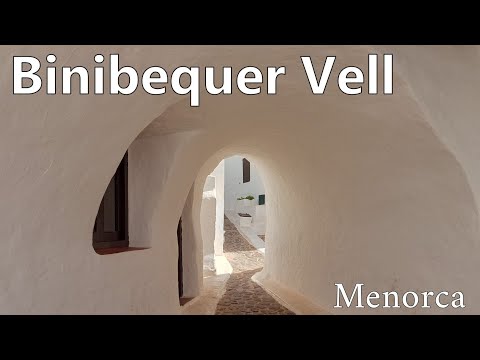 Binibeca Vell Menorca Spain: Visit the  White Village of Binibeca