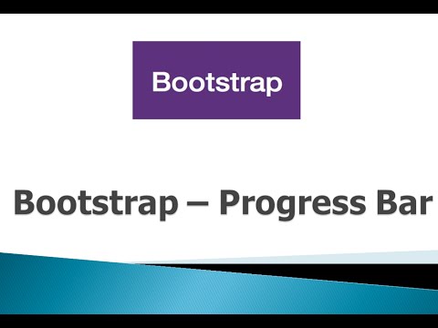 Bootstrap 3 Tutorials - #23 Progress Bar
