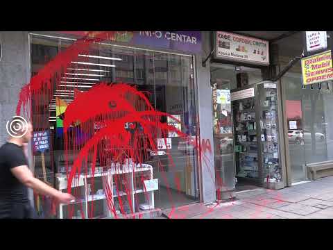 Novi napad na Prajd info centar u Beogradu - Quicknews