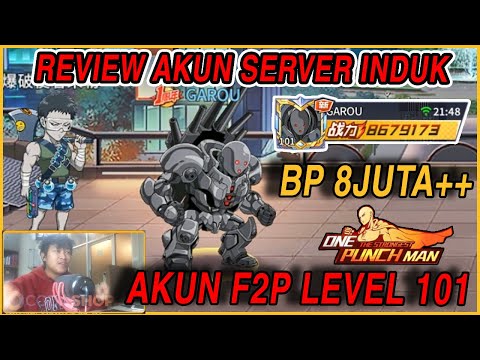 🔥AKUN F2P LEVEL 101 DI SERVER INDUK (LIMITED CHARTNYA BIKIN NGILER) - ONE PUNCH MAN: The Strongest