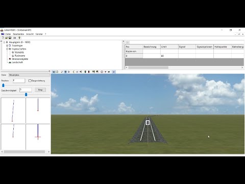 Gleise, Kurven, Steigungen Loksim3D Streckenbau Tutorial #1