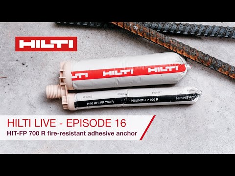 Hilti LIVE - Episode 16 - HIT-FP 700 R