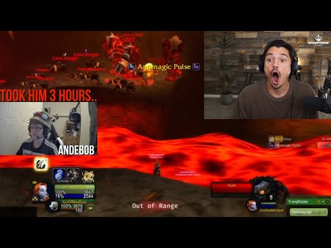 Xaryu Reacts to Hunter SOLOING Garr on Hardcore WoW