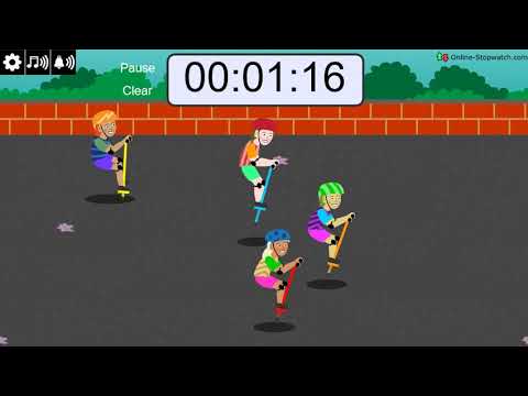 3 Minute Pogo Stick Race Timer