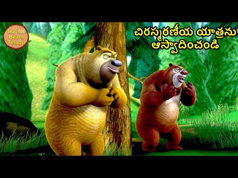 చిరస్మరణీయ యాత్రను ఆస్వాదించండి | New Animated Cartoon | Boonie Bears Big Magic |Boonie Bears Telugu