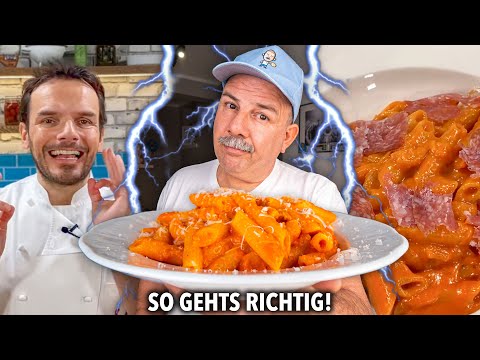 SO machst DU ORIGINAL Penne alla Vodka! *verdammt lecker*