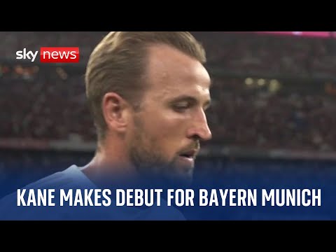 Germany: Harry Kane makes debut for Bayern Munich after £100m deal