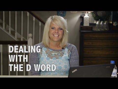 Sunday Speaks: Dealing with the D-Word