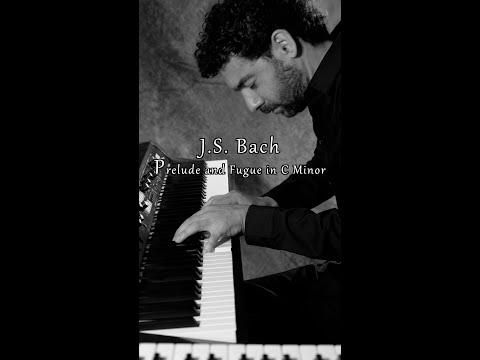 Bach: Prelude No.2 in C minor, Well Tempered Clavier, Book 1