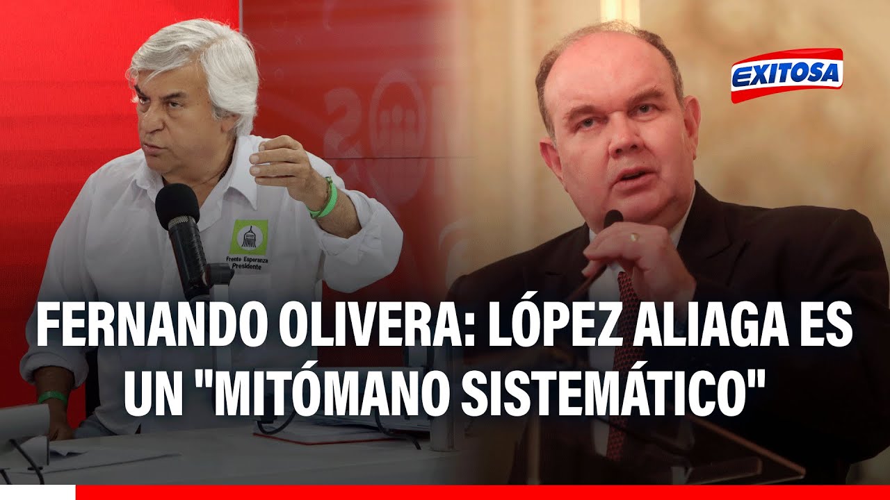 🔴🔵 Fernando Olivera critica a RLA: "Un mitómano sistemático, está dejando un endeudamiento a la MML"