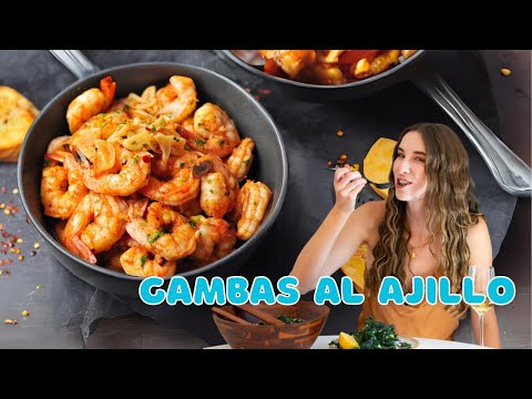 How to Make Gambas Al Ajillo - Spanish Tapas Garlic Shrimp