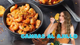 How to Make Gambas Al Ajillo - Spanish Tapas Garlic Shrimp