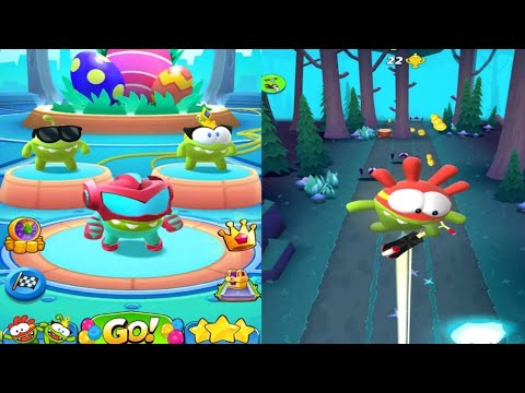 Om Nom Run - walkthrough gameplay - new games 2023