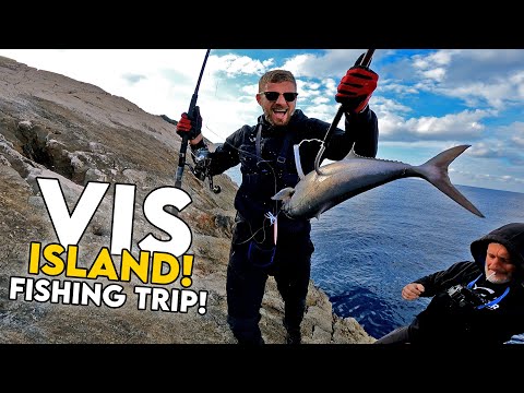 Stranded on the Island of Vis, Croatia | Shore Fishing Trip