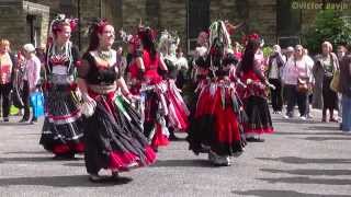 preview picture of video '400 Roses at the Sowerby Bridge Rushbearing Festival 2013'