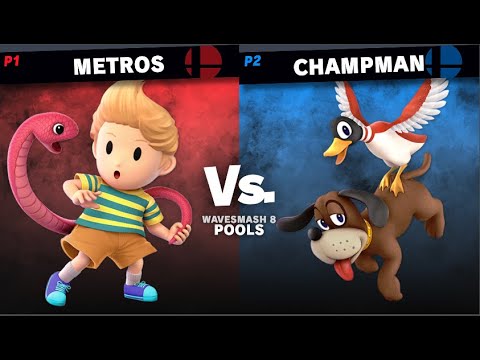 WaveSmash 8 Pools - Metros (Lucas) VS Champman (Duck Hunt Duo)
