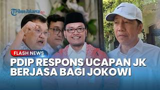 PDIP Tak Terusik Klaim JK Berjasa bagi Karier Jokowi, Tegaskan Sudah Tak Ingin Dikaitkan Lagi