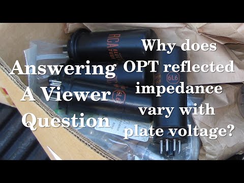 200920 Valve Studio - Viewer Question - 6L6 Push Pull Design