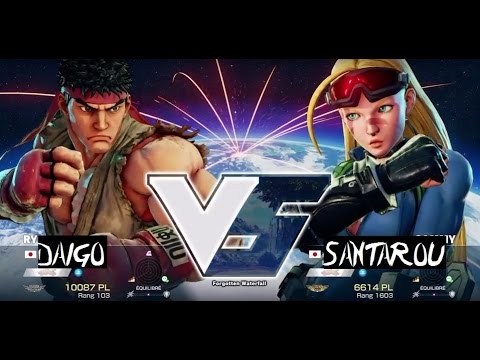 SF5 / V - MCZ Daigo Umehara (Ryu) vs Santarou (Cammy) 【 スト５ 】