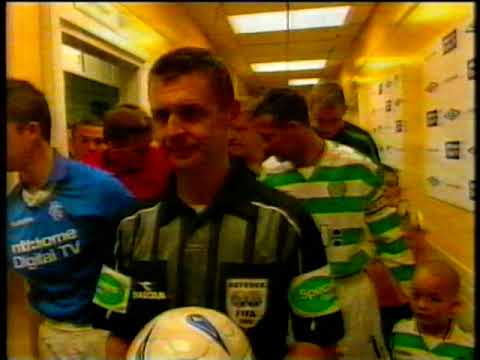 Rangers VS Celtic Glasgow Derby 2002 6/10/2002 Original Scottish Broadcast BBC Sport Scene 1st Half