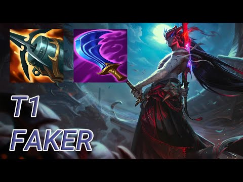 T1 Faker Yone Mid VS Orianna | KR Challenger Patch 13.19