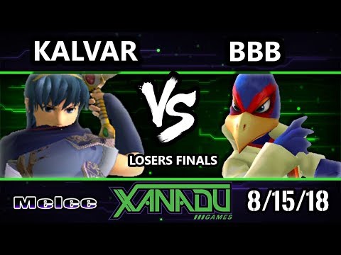 S@X 263 SSBM - Kalvar (Marth) Vs. BBB (Falco) - Smash Melee Losers Finals