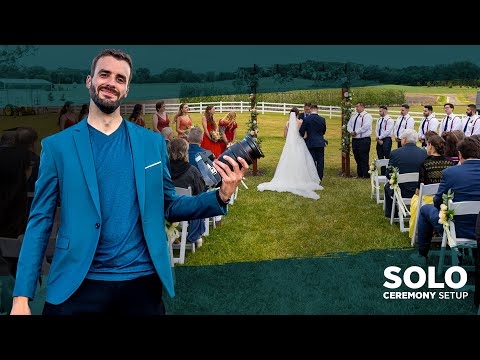 How to Film a Wedding Ceremony Solo (My Full Setup)