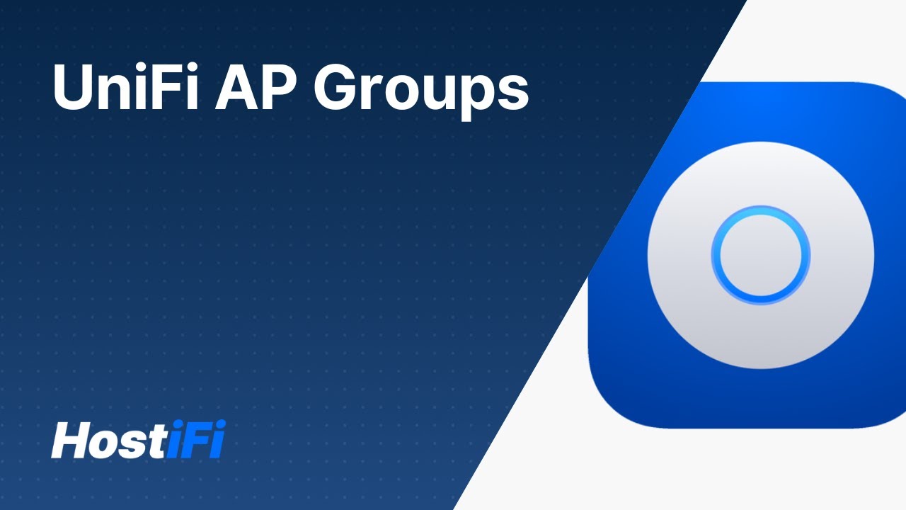 UniFi AP Groups