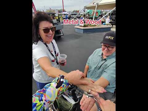 SPOONED Couple  Florida RV Trade Association @FRVTA  #spooned #getspooned #spoonman #rvlife #funny