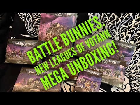Battle Bunnies unbox the New Leagues of Votann kits! Mega-Unboxing, including Sagittarius & Hekaton!