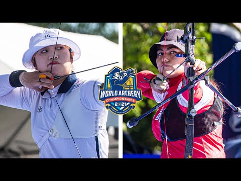 Jang Minhee v Alejandra Valencia – recurve women semifinal |Yankton 2021 World Archery Championships