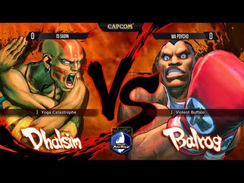 SSF4: AE -TS Sabin vs WA Psycho - Top 16 Losers - Final Round 17