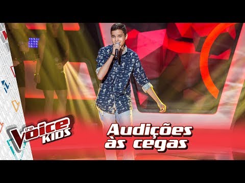 Gabriel Ciríaco canta ‘O Tempo não Para’ na Audição – ‘The Voice Kids Brasil’ | 3ª Temporada