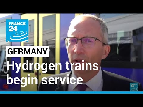 Fleet of hydrogen passenger trains begins service in Germany • FRANCE 24 English