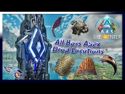 All Boss Apex Drop Locations & How To Find Them | ARK: The Center Ascended #38