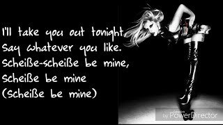 Lady Gaga - Sheiße (Lyrics)