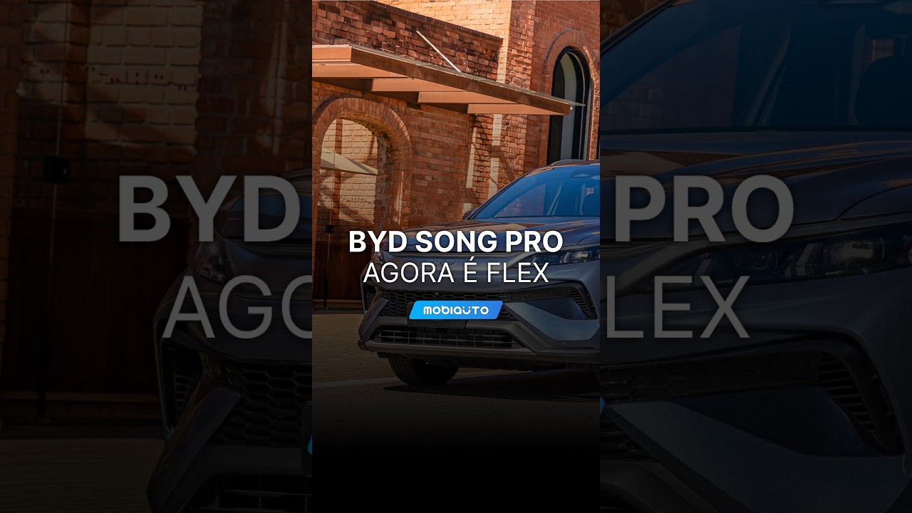 BYD SONG PRO GANHA MOTOR FLEX E VISUAL RENOVADO! ✨