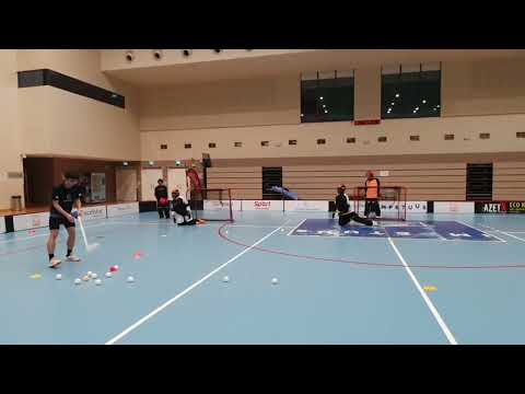 Floorball Goalie Camp Shooter Drills 10