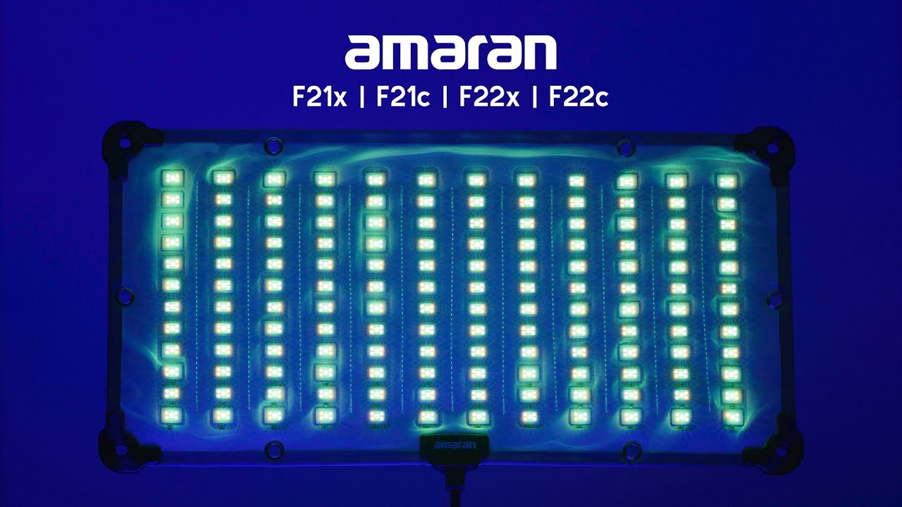 Introducing the amaran F21/F22 series | Reshape Your Vision