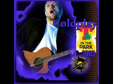 Coldplay - Lips Like Sugar (With Ian McCulloch) Live T in The Park 2003